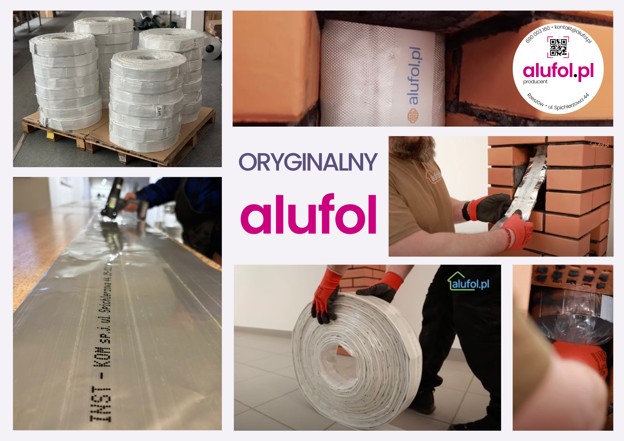 Oryginalne wkłady kominowe Alufol