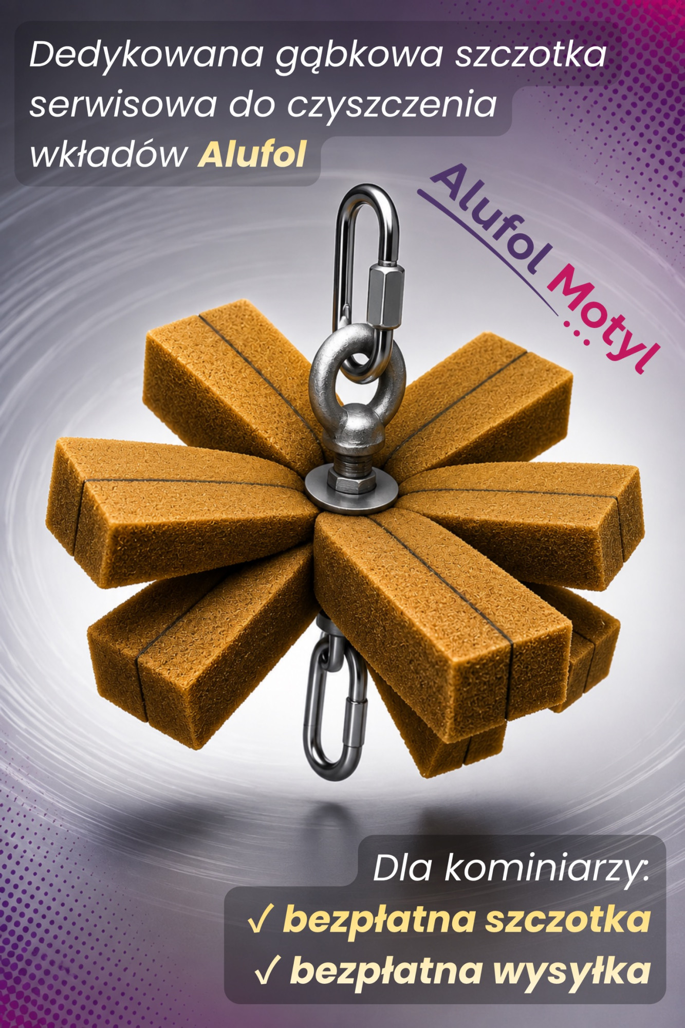 Ulotka informacyjna Alufol Motyl
